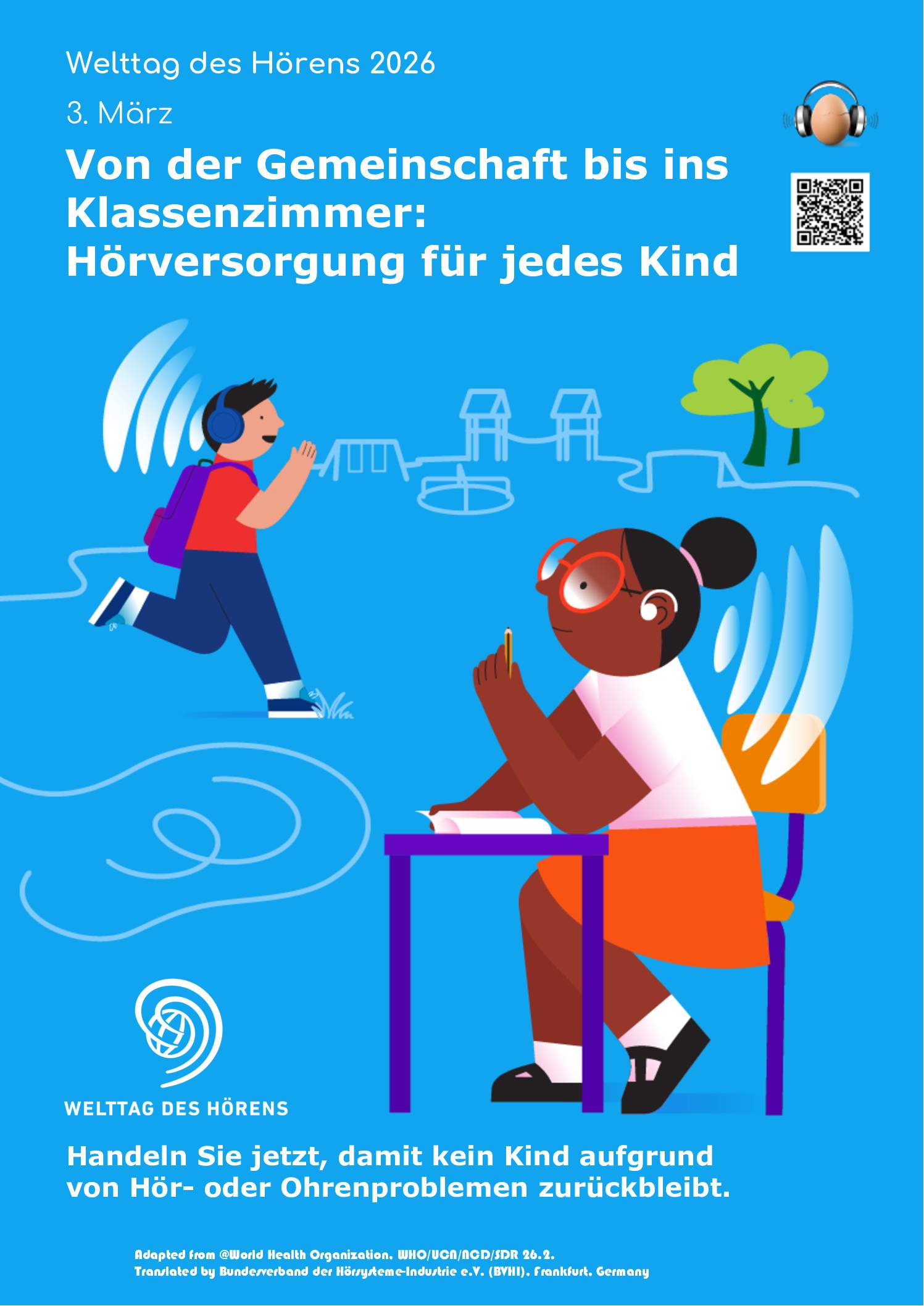 Announcement poster –  WHD 2026 – German