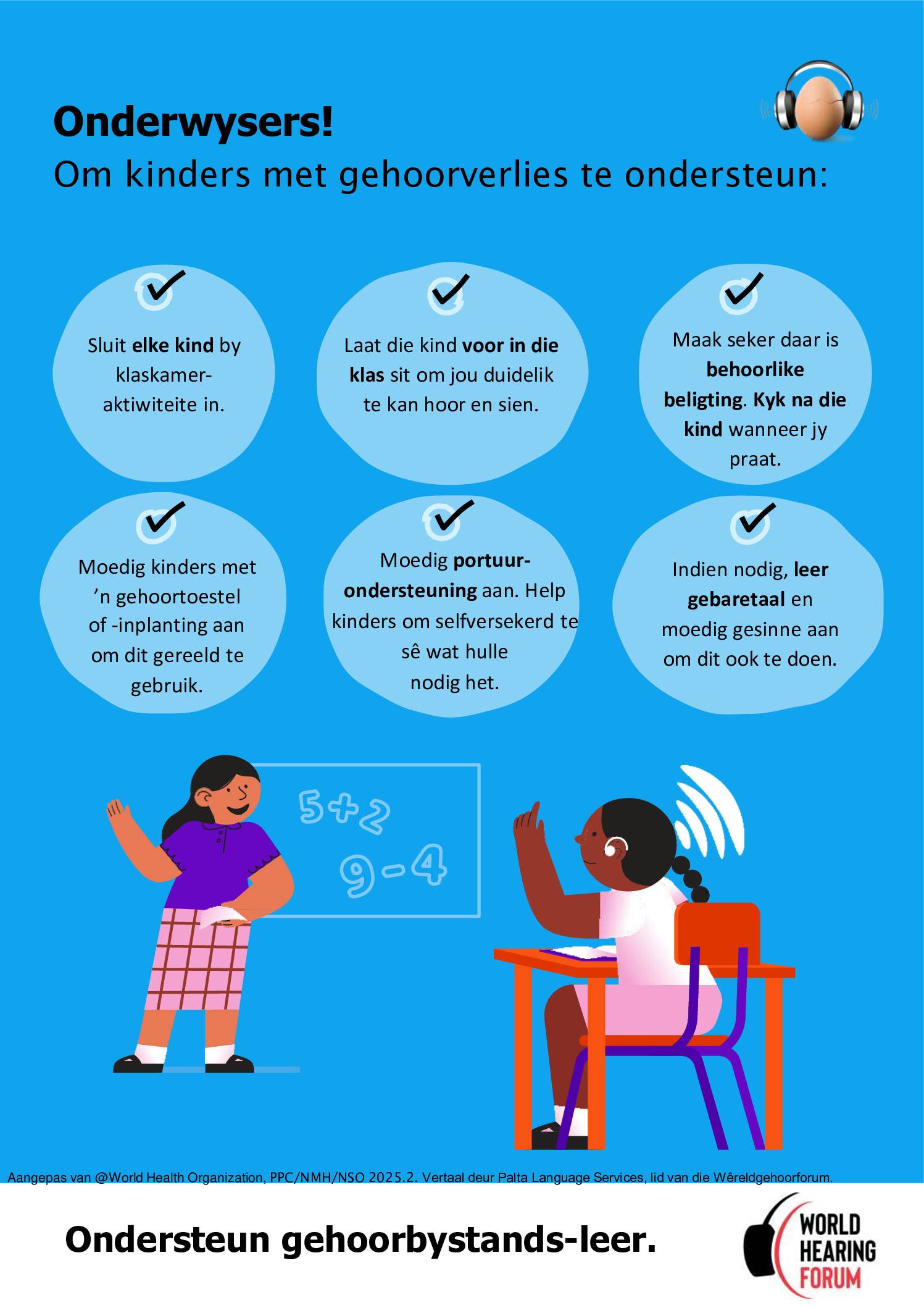 Teacher’s Poster – WHD 2026 – Afrikaans