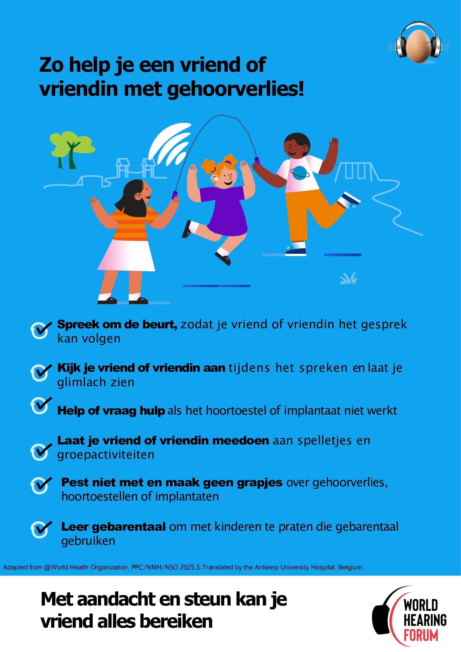 Children’s poster – WHD 2026 – Dutch