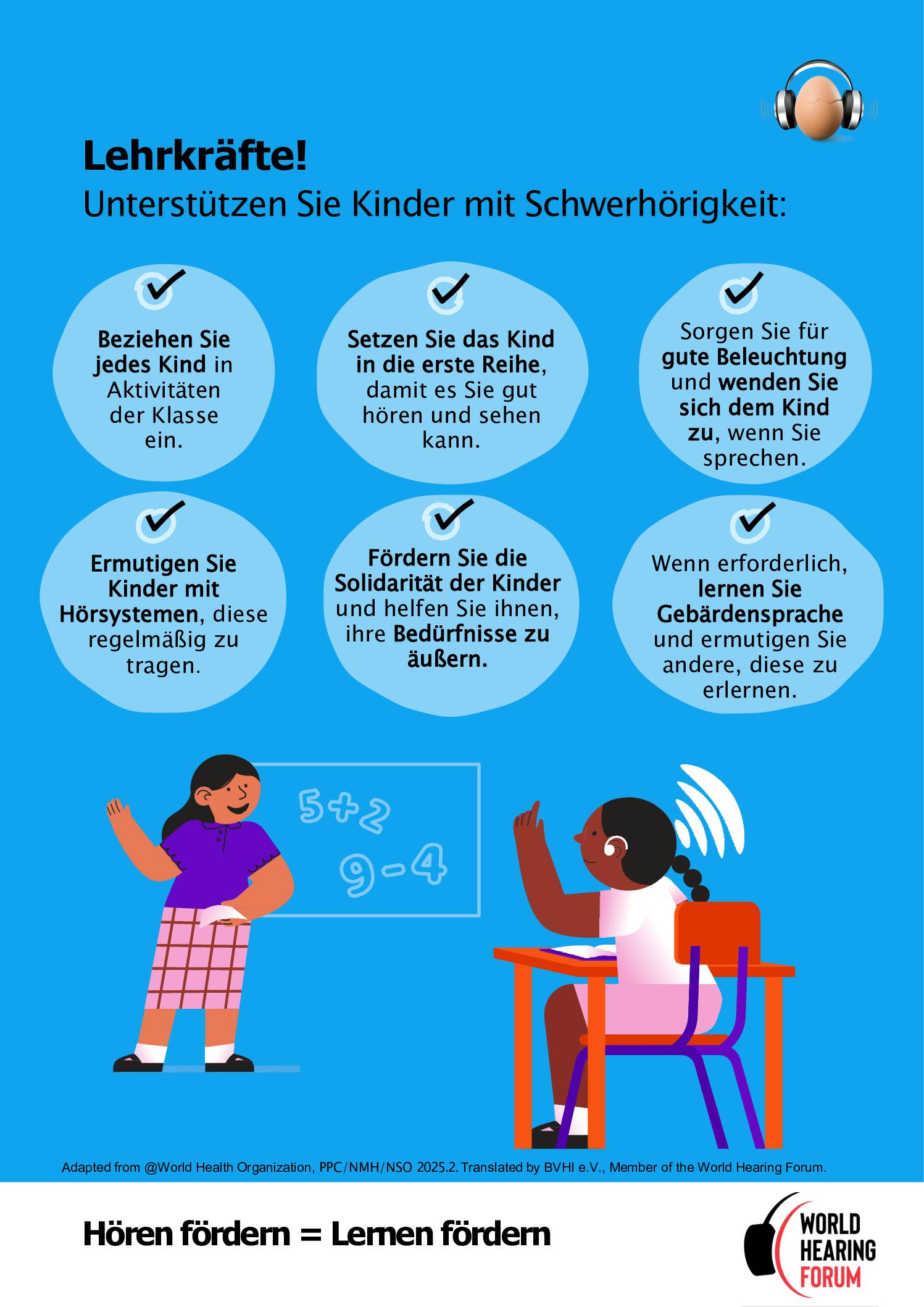 Teacher’s Poster – WHD 2026 – German