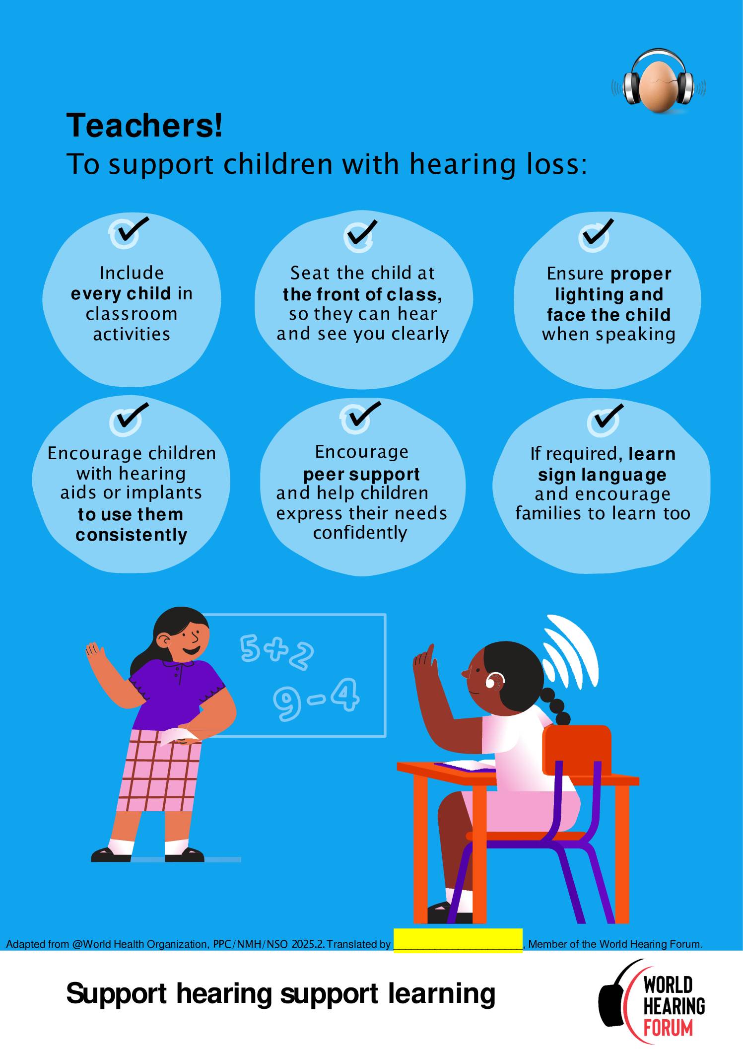 Teacher’s Poster – WHD 2026 – Thai