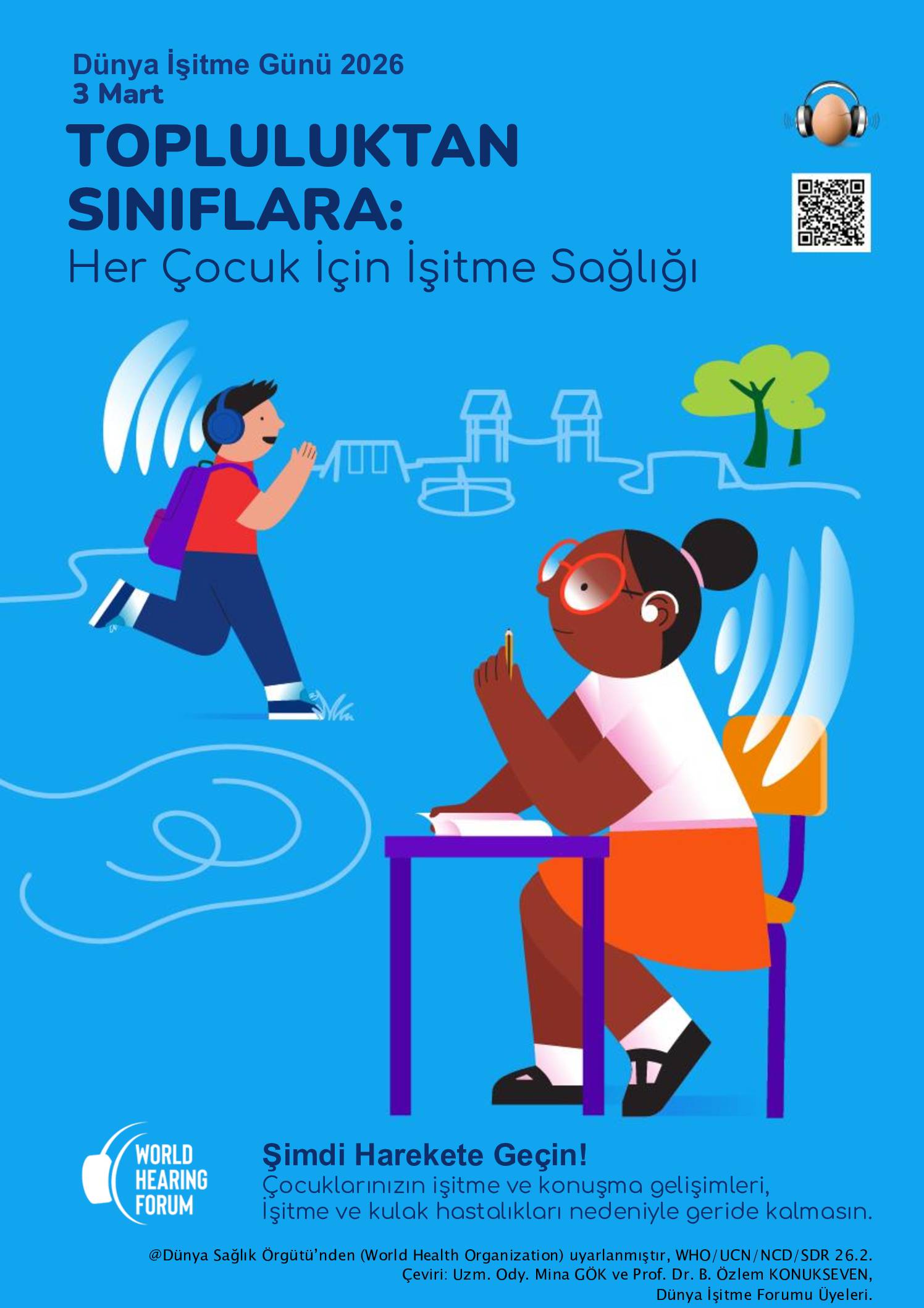 Announcement poster –  WHD 2026 – Turkish