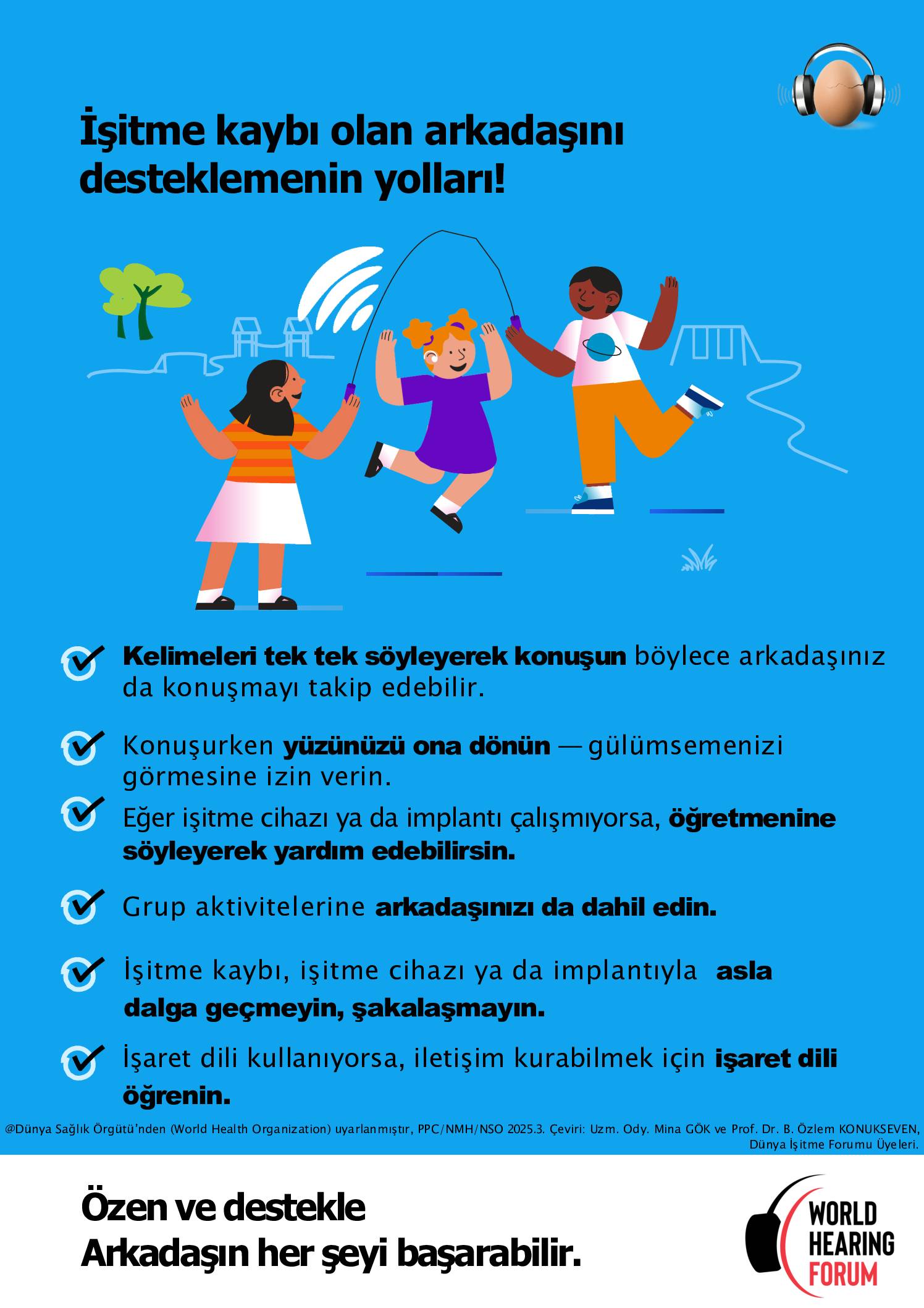 Children’s poster – WHD 2026 – Turkish