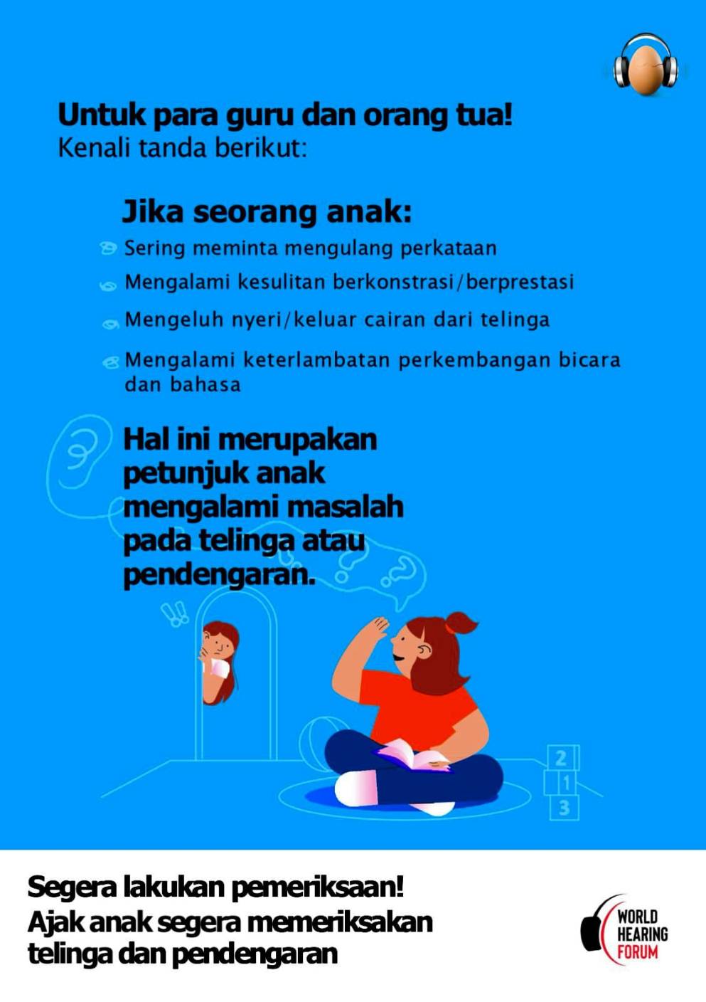 Parent’s and Teacher’s Poster – WHD 2026 – Indonesia